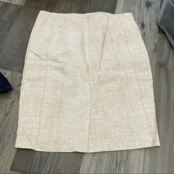 Katherine Barclay Cream‎ Beige White Pencil Skirt - Picture 8 of 8